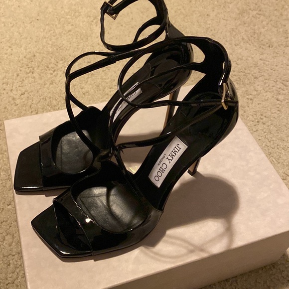 Jimmy Choo Azia Strappy Heel - Picture 2 of 9